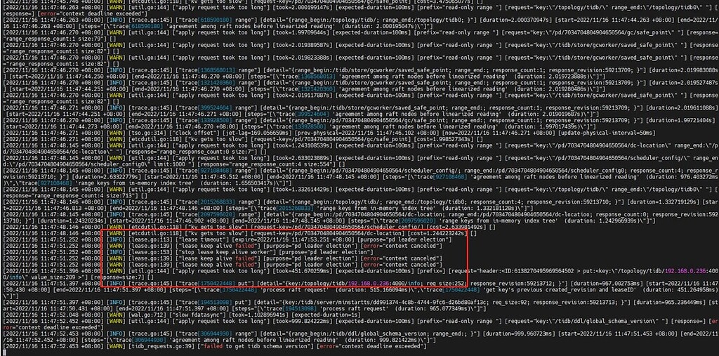 PD node keeps crashing Translated TiDB Forum