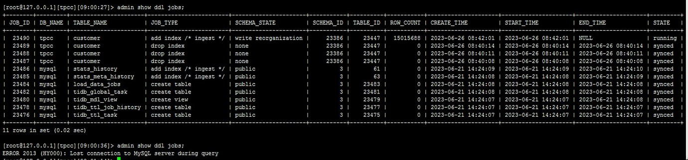 Adding Index, TiDB Keeps Restarting: Panic: Runtime Error: Invalid ...